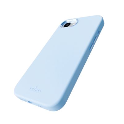 7. Puro Icon Mag Pro MagSafe Silikonhülle für iPhone 16e/17e – Blau