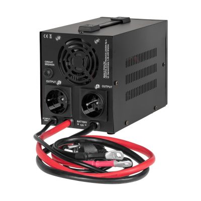 6. Rebel POWER-800-LFP4 Notstromversorgung – Sinuswellenwandler mit Ladefunktion 12 V/230 V 800 VA/500 W