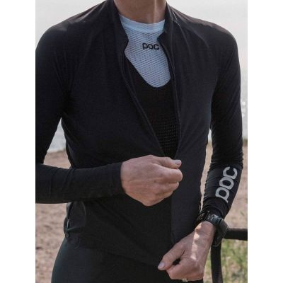 3. POC ESSENTIAL ROAD W'S LS Radtrikot - Schwarz