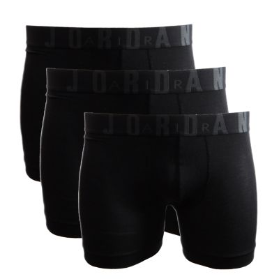Air Jordan Flight Herren-Boxershorts aus Modal, 3er-Pack, Schwarz - JM0621-023