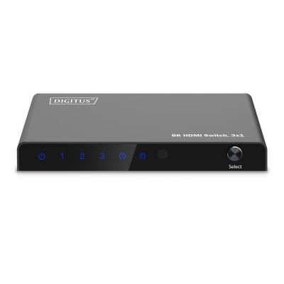 4. Digitus 8K HDMI-Switch, 3 x 1