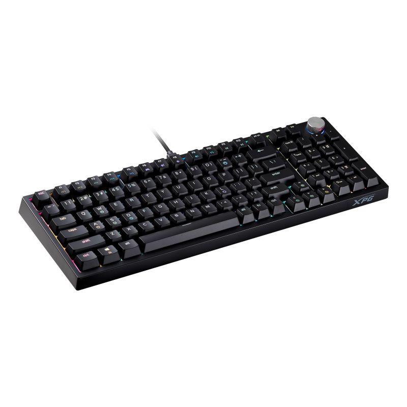 5. XPG SORCERER Gaming-Tastatur USB QWERTY US Englisch Schwarz