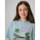 3. Mädchen-Baumwoll-T-Shirt 4F 4FJRSS26TTSHF3981-33S