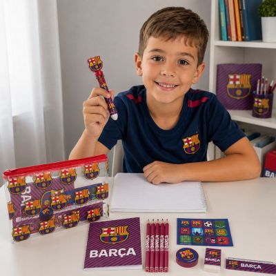 2. FC Barcelona Schulmaterialset in einer Tasche 2700002517
