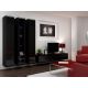 2. TV-Schrank VIGO '180' 30/180/40 schwarz/schwarz-Kombination