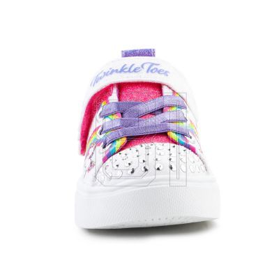 3. Skechers S-Lights Mädchen Twinkle Sparks Jumpin Clouds Jr 314809N-WMLT Schuhe