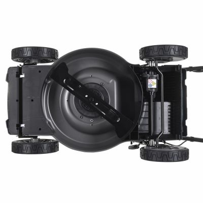 25. 2x18V Akku-Rasenmäher mit DLM462Z MAKITA Antrieb