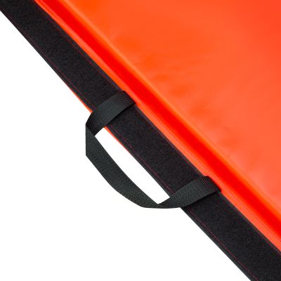 13. Faltbare Gymnastikmatratze rot 2400x1200x50mm HMS MGS01