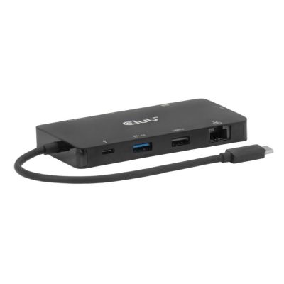 3. Club3D USB-C 9-in-1-Hub >2xHDMI/2xUSB/USB-C/LAN 4K60Hz PD100W (Einzelhandel)