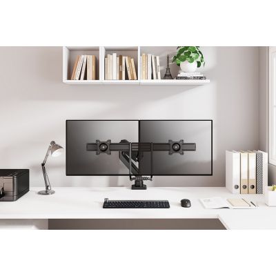 16. Neomounts DS75-450BL2 Monitorhalterung/Ständer 81,3 cm (32") Schreibtisch Schwarz