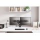16. Neomounts DS75-450BL2 Monitorhalterung/Ständer 81,3 cm (32") Schreibtisch Schwarz