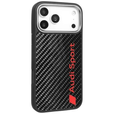 2. Audi R8 Carbon Fiber MagSafe Case für iPhone 17 Pro Max - Schwarz