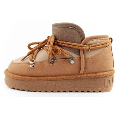 2. D.Franklin Damen-Schneestiefel, modische, gefütterte Winterstiefel