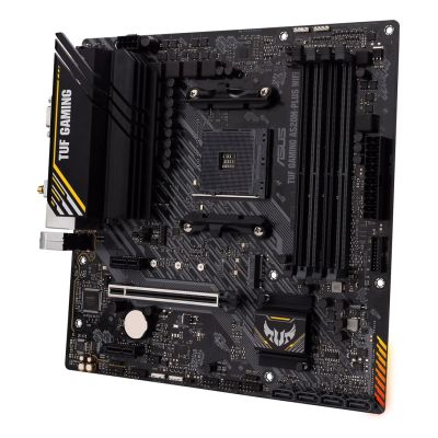 4. ASUS TUF GAMING A520M-PLUS WIFI AMD A520 Sockel AM4 Micro-ATX
