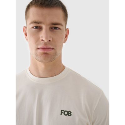 4. Oversize-Langarmshirt für Herren mit Print, Größe 4F 4FWAW24TLONM315-11S