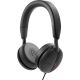 2. DELL WH5024 Headset mit Kabel, Kopfbügel, Anruf-/Musikfunktion, USB Typ-C, Schwarz