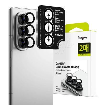 Ringke Kameraschutzrahmen, 2er-Pack für Samsung Galaxy Z Fold 7/8 Ultra – Schwarz
