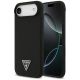 Guess Silikon Triangle Logo MagSafe Hülle für iPhone 17 Air - Schwarz