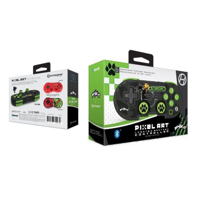 3. Hyperkin M01328-MTCN Gamecontroller, Schwarz/Grün, Bluetooth-Gamepad für Android, Mac, Nintendo Switch, Nintendo Switch OLED, PC und iOS