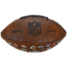 Wilson NFL Offizieller Throwback 32 Team-Logo-Ball WTF1758XBNF32