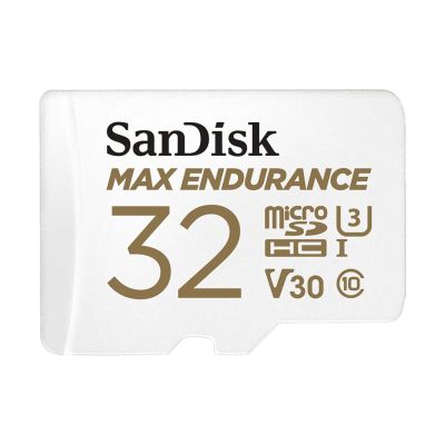 SANDISK MAX ENDURANCE microSDHC-Karte 32 GB mit Adapter