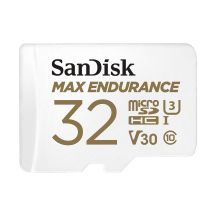 SANDISK MAX ENDURANCE microSDHC-Karte 32 GB mit Adapter