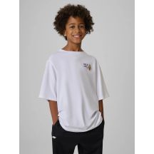 Jungen-T-Shirt im Loose Fit mit Print 4F 4FJRAW26TTSHM4527-10S