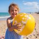 5. Aufblasbarer Strandball 50 cm, Gänseblümchengelb 53174