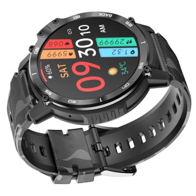3. Herren-Smartwatch RUBICON RNCF08 Schwarz/Camo SMARUB232