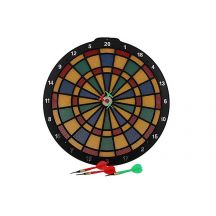 Kunststoff-Dartscheibe 40 cm + 6 Pfeile BT26903/EBO01316