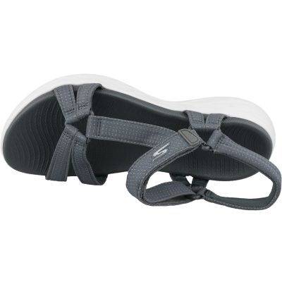 3. Skechers On The Go 600 Sandalen 15316-CHAR Grau
