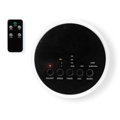 11. Nedis 50W Turmventilator weiß