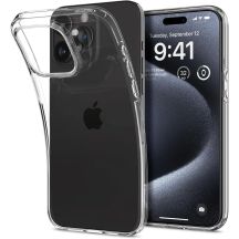 Spigen Liquid Crystal Hülle für iPhone 15 Pro – transparent