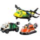 3. LEGO City 60505 Flugzeug, Service-LKW und Hovercraft