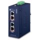 4. PLANET IPOE-270-12V Netzwerk-Switch mit PoE-Unterstützung, Blau