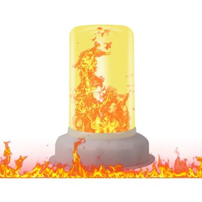 8. LED-Kerzenflammeneffekt 7,5 x 9,5 cm