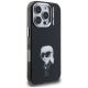 4. Karl Lagerfeld IML Aquarelle Karl & Logo MagSafe Hülle für iPhone 16 Pro Max - Schwarz