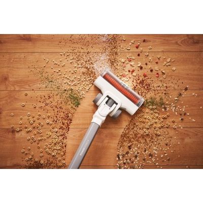 5. Black & Decker BHFEA515J Akku-Stielstaubsauger/Elektrobürsten-Staubsauger, beutellos, 0,5 l, orange/weiß, 1,5 Ah