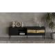 7. INSERTO 3D1W TV-Schrank 190x40x61,5 schwarz + LED
