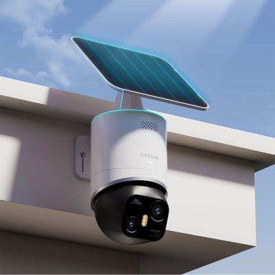 11. Dreame Navo Elite 1 Outcam 360°-Außenkamera mit Solarpanel – weiß