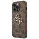 2. Guess 4G Big Metal Logo Case für iPhone 14 Pro - Braun