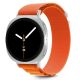 2. Tech-Protect Nylon-Streifenarmband für Samsung Galaxy Watch 40/44/46 mm – Orange