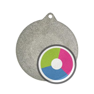 2. Medaille mit Luxor-Jet-Druck