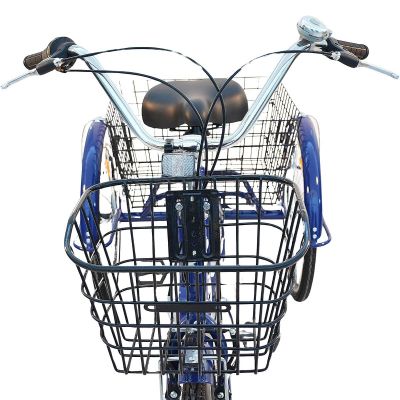 9. Dreirad, 24 Zoll, Marineblau, Shimano 7-Gang, Unterrahmen 1060965