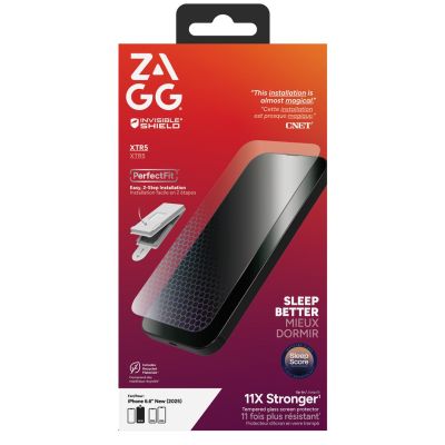 4. ZAGG Invisibleshield Glass XTR5 – Schutzglas mit Graphen und Blaulichtfilter für iPhone Air
