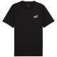 3. Puma Ess 2 Color Small No. 1 Logo Tee Schwarz 684717 01