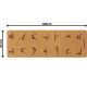 11. Faltbare Yogamatte aus Kork, 183 x 61 x 0,4 cm, ENERO FIT
