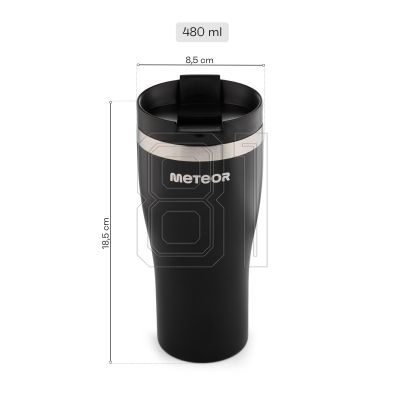 9. Meteor Thermobecher mit Öffnung 480 ml 17254