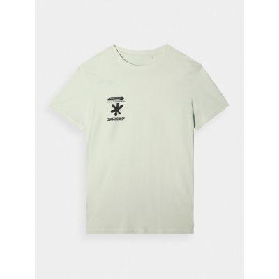 7. Herren-T-Shirt mit Aufdruck, regulär, Größe 4F 4FRAW24TTSHM2603-47S