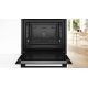 3. BOSCH HRG272EB3 Einbaubackofen mit Dampffunktion, 60 x 60 cm, schwarz, 3D-Konvektion